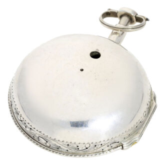 English extravagant verge watch repeater with bell Circa 1690