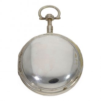 French fine and rare silver revolutionary watch Circa 1794