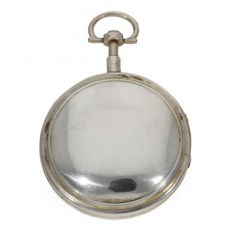 French fine and rare silver revolutionary watch Circa 1794