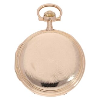 German rare edition gold Glashütte pocket watch Circa 1900