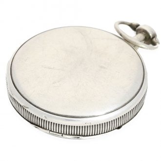 Swiss silver repeating verge watch with early Jacquemart Circa 1800 Swiss silver repeating verge watch with early Jacquemart Circa 1800