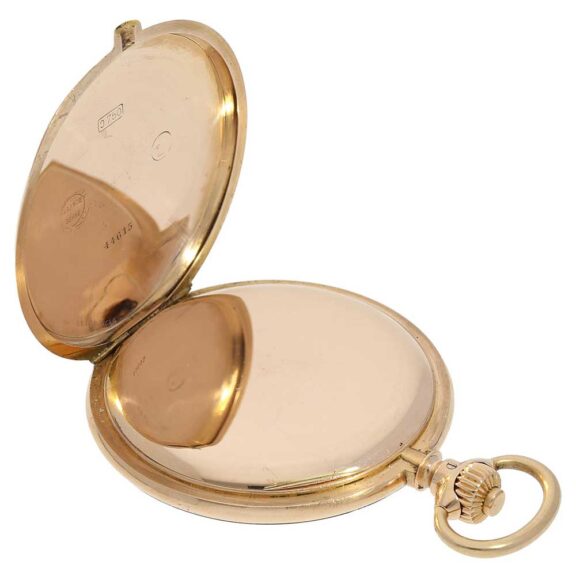 German gold "à goutte" Glashütte pocket watch Circa 1903 German gold "à goutte" Glashütte pocket watch Circa 1903