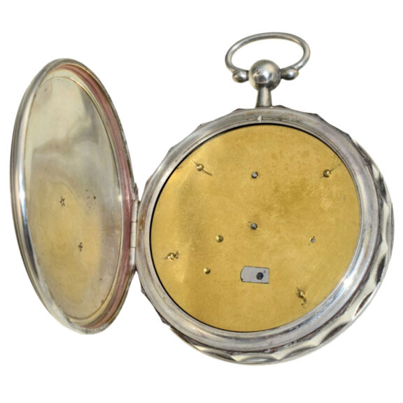 French rarity, extravagant verge silver pocket watch Circa 1780 French rarity, extravagant verge silver pocket watch Circa 1780