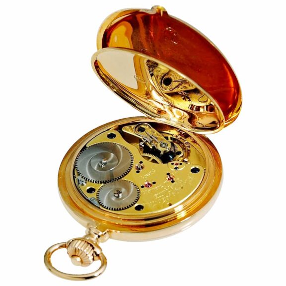 German 18k pink gold Glashütte pocket watch Circa 1917 German 18k pink gold Glashütte pocket watch Circa 1917