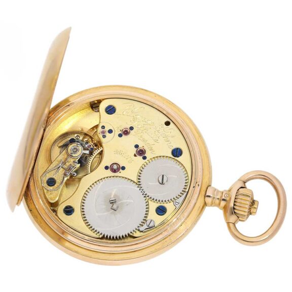 German Glashütte watch with extract of the archive Circa 1902 German Glashütte watch with extract of the archive Circa 1902