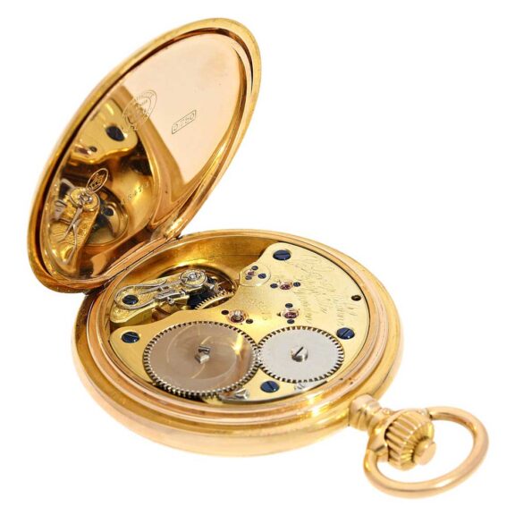 German Glashütte watch with extract of the archive Circa 1902 German Glashütte watch with extract of the archive Circa 1902