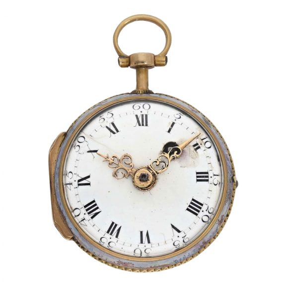French extremely rare miniature Rococo enamel watch Circa 1770 French extremely rare miniature Rococo enamel watch Circa 1770