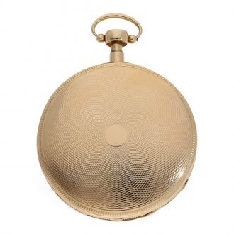 Swiss 18 Carat gold pocket watch with musical movement Circa 1815