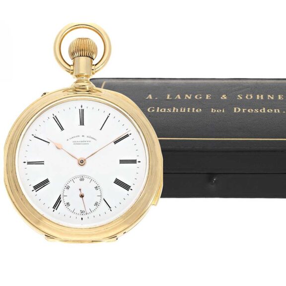 German quarter repeating Glashütte pocket watch Circa 1884