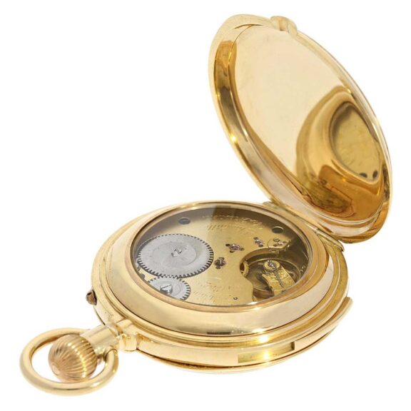 German quarter repeating Glashütte pocket watch Circa 1884 German quarter repeating Glashütte pocket watch Circa 1884