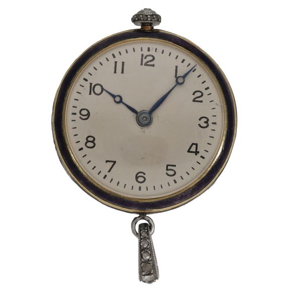 Swiss fine 18 carat gold Belle Epoque watch Circa 1910