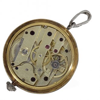 Swiss fine 18 carat gold Belle Epoque watch Circa 1910