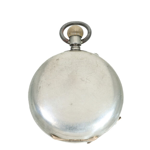 German silver full hunter historical pocket watch Circa 1853 German silver full hunter historical pocket watch Circa 1853