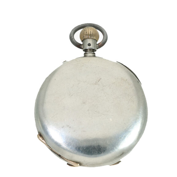German silver full hunter historical pocket watch Circa 1853 German silver full hunter historical pocket watch Circa 1853