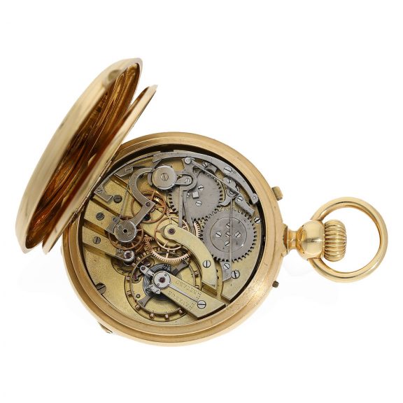 French 18 carat gold à goutte chronometer of finest quality Circa 1870 French 18 carat gold à goutte chronometer of finest quality Circa 1870