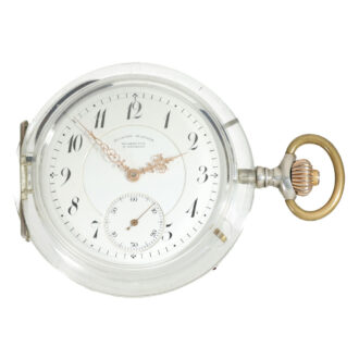 German rare open faced anker chronometer watch Circa 1900