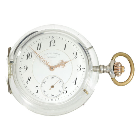 German rare open faced anker chronometer watch Circa 1900