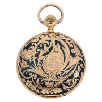 German unique Glashütte Renaissance pocket watch Circa 1900 German unique Glashütte Renaissance pocket watch Circa 1900