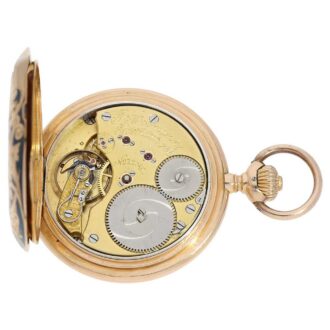 German unique Glashütte Renaissance pocket watch Circa 1900 German unique Glashütte Renaissance pocket watch Circa 1900