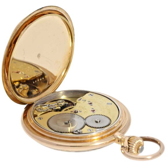 German unique Glashütte Renaissance pocket watch Circa 1900 German unique Glashütte Renaissance pocket watch Circa 1900