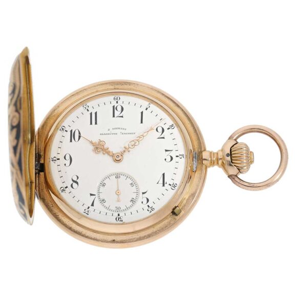 German unique Glashütte Renaissance pocket watch Circa 1900 German unique Glashütte Renaissance pocket watch Circa 1900