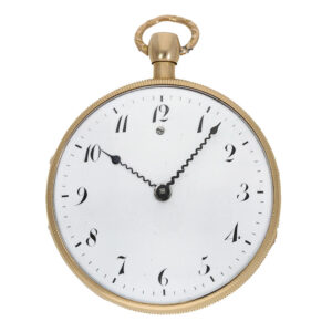 18 Carat gold repeater and musical movement Circa 1800