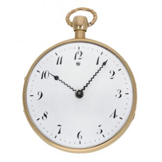 18 Carat gold repeater and musical movement Circa 1800