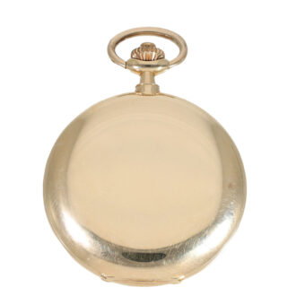 German 14K gold hunting cased lever pocket watch Circa 1910