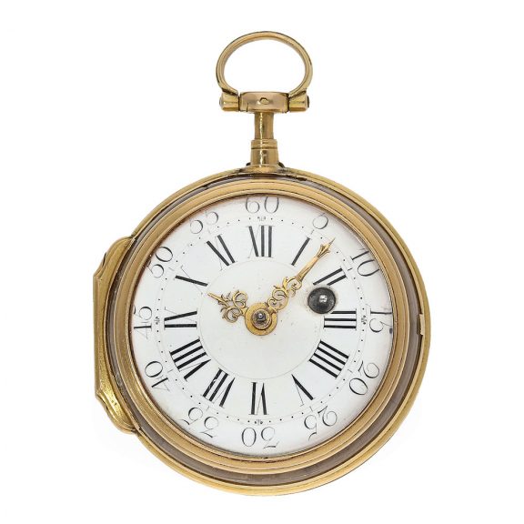 Very rare Dutch Louis XV 18 Carat gold watch Circa 1770