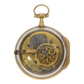 Very rare Dutch Louis XV 18 Carat gold watch Circa 1770