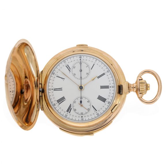 Swiss 18 carat gold top quality à goutte watch Circa 1900