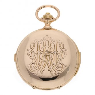 Swiss 18 carat gold top quality à goutte watch Circa 1900