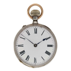German silver historically interesting Glashütte watch Circa 1860