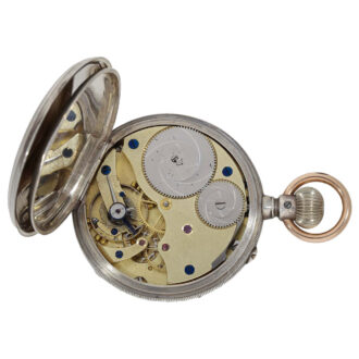 German silver historically interesting Glashütte watch Circa 1860 German silver historically interesting Glashütte watch Circa 1860