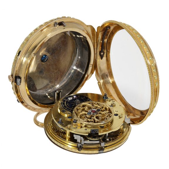 French exquisite museum verge watch with original chatelaine Circa 1780 French exquisite museum verge watch with original chatelaine Circa 1780
