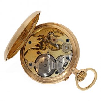 Swiss 18 carat gold observatory chronometer Circa 1880