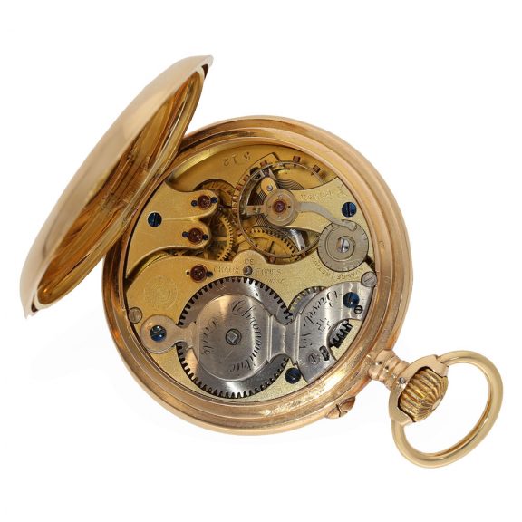 Swiss 18 carat gold observatory chronometer Circa 1880 Swiss 18 carat gold observatory chronometer Circa 1880
