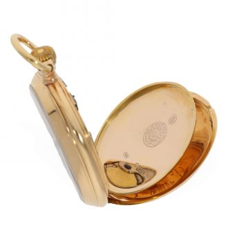 Swiss 18 carat gold observatory chronometer Circa 1880