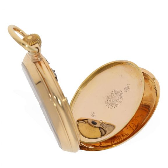Swiss 18 carat gold observatory chronometer Circa 1880 Swiss 18 carat gold observatory chronometer Circa 1880