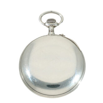 German large silver lever precision pocket watch Circa 1923