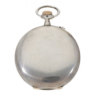 German lever watch with silver open faced case Circa 1915