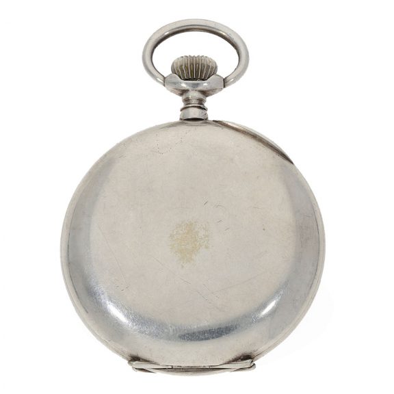 Swiss 999 silver anker chronometer by an apprentice Circa 1920 Swiss 999 silver anker chronometer by an apprentice Circa 1920