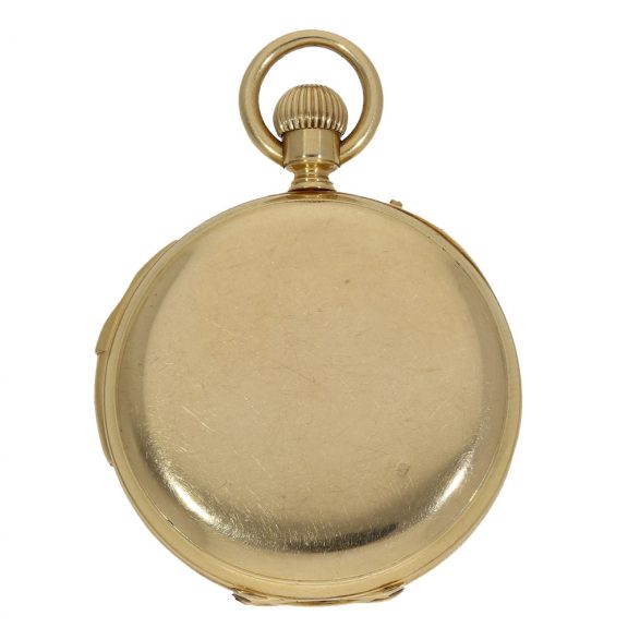 Swiss 18 carat gold exquisite watch with repeater Circa 1868 Swiss 18 carat gold exquisite watch with repeater Circa 1868