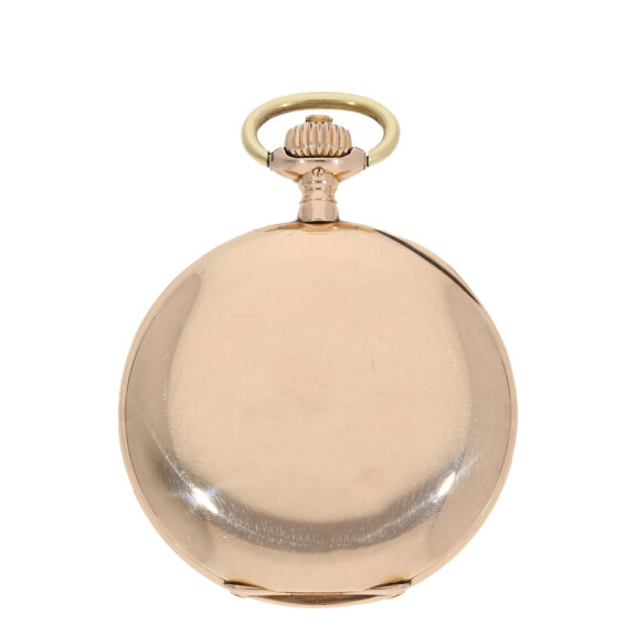German 14 carat gold full hunter cased pocket watch Circa 1906 German 14 carat gold full hunter cased pocket watch Circa 1906