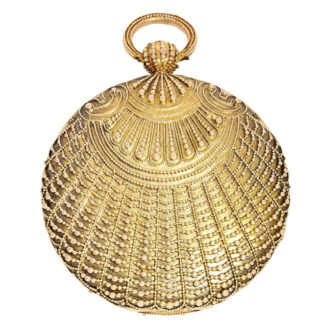 Rare Swiss gold pocket watch with cobweb decoration Circa 1820