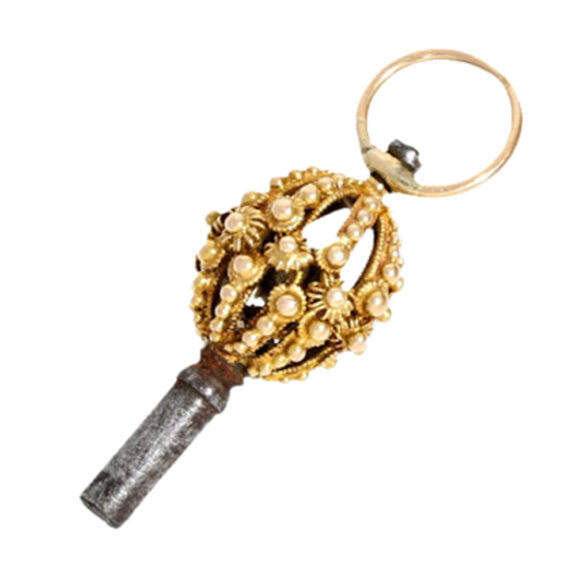 Rare Swiss gold pocket watch with cobweb decoration Circa 1820 Rare Swiss gold pocket watch with cobweb decoration Circa 1820
