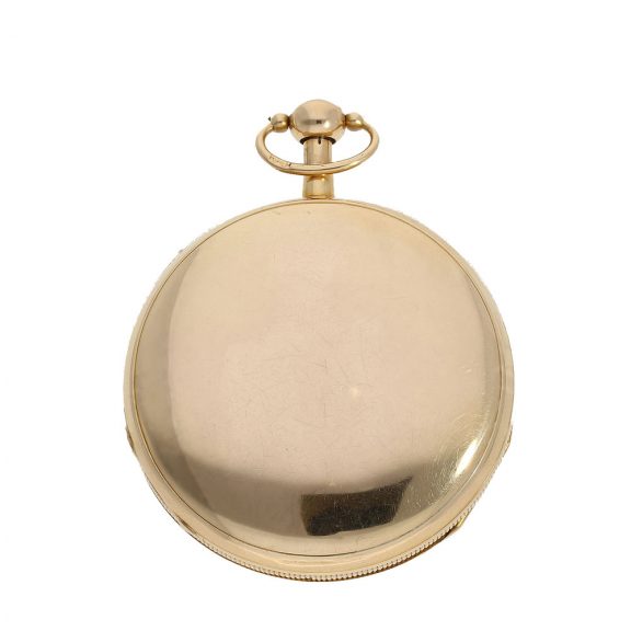 Swiss 18 carat gold watch with four automata Circa 1820 Swiss 18 carat gold watch with four automata Circa 1820