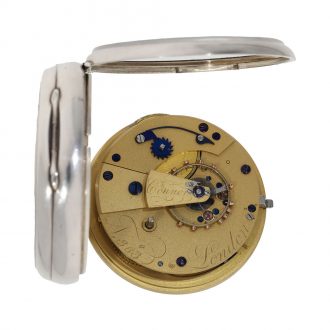 English silver pocket chronometer with London Hallmarks Circa 1822