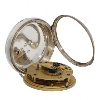 English silver pocket chronometer with London Hallmarks Circa 1822