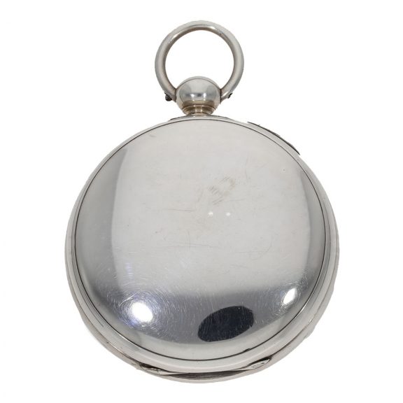 English silver pocket chronometer with London Hallmarks Circa 1822 English silver pocket chronometer with London Hallmarks Circa 1822